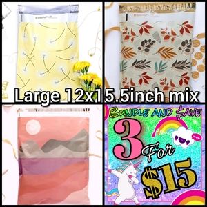 Poly Mailers 12x15.5 mix